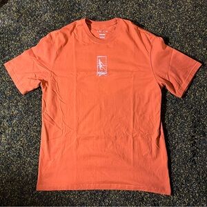 Jordan Flight Women’s Oversized Graphic Orange T (L)